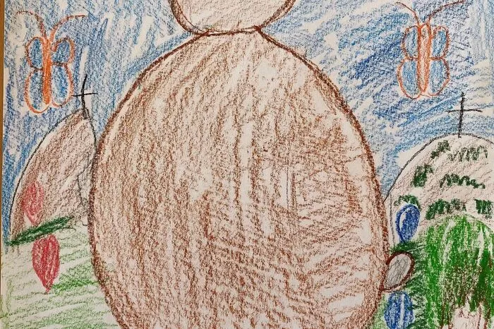 Christoph Resch (6) freut sich schon auf den Osterhasen...