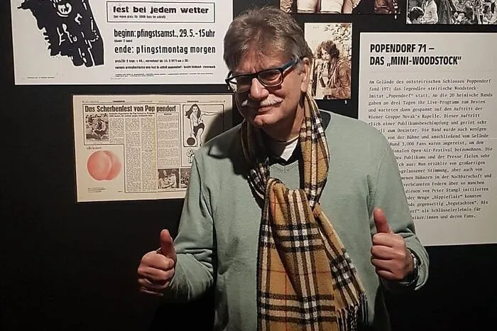Der gebürtige Leobener Peter Stangl wuchs in Feldbach auf. und organisierte das legendäre Festival.