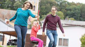 Katharina und Peter aus Graz haben sich mit Tochter Magdalena in Bad Loipersdorf wohlgefühlt