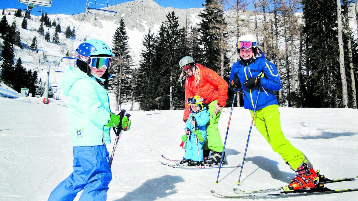 Die Brunnalm bietet Schneespaß für die ganze Familie 