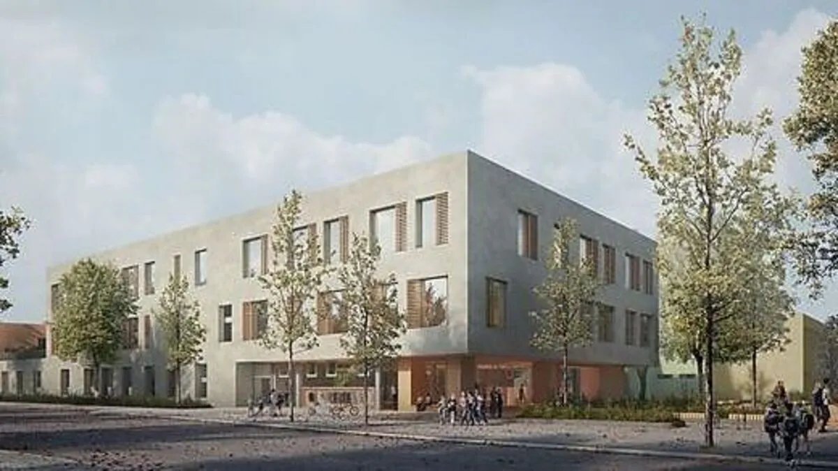 Die neue Volks-Schule in Graz-Puntigam wird 20 Klassen haben