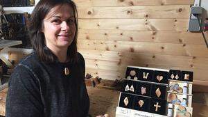 Alexandra Rehschützecker betreibt die Firma „Zirbe mit Herz“ in Zeltweg