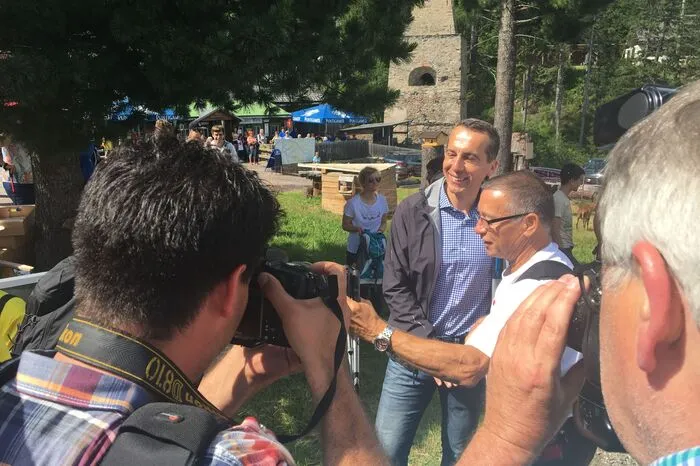 Kaum auf der Schmelz ging das Selfie-Dauerfeuer los.