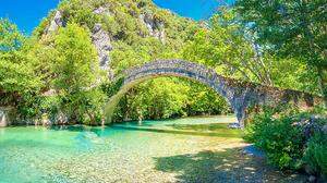 Typisch für Epirus sind steinerne Brücken
