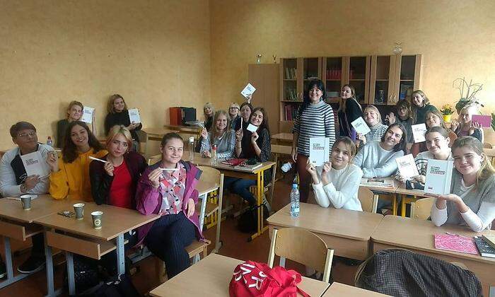 Die Schüler in Jelgava sind bereit für die Zukunft.