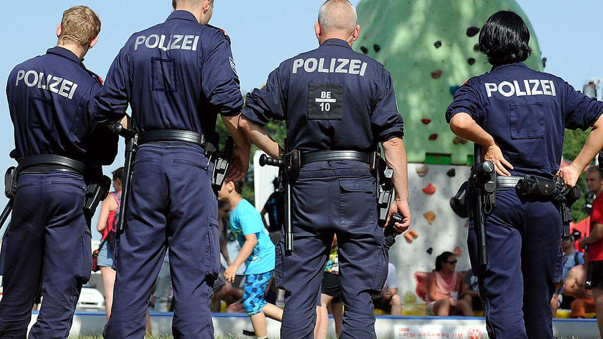 Viel zu tun hat derzeit die Polizei auf der Donauinsel