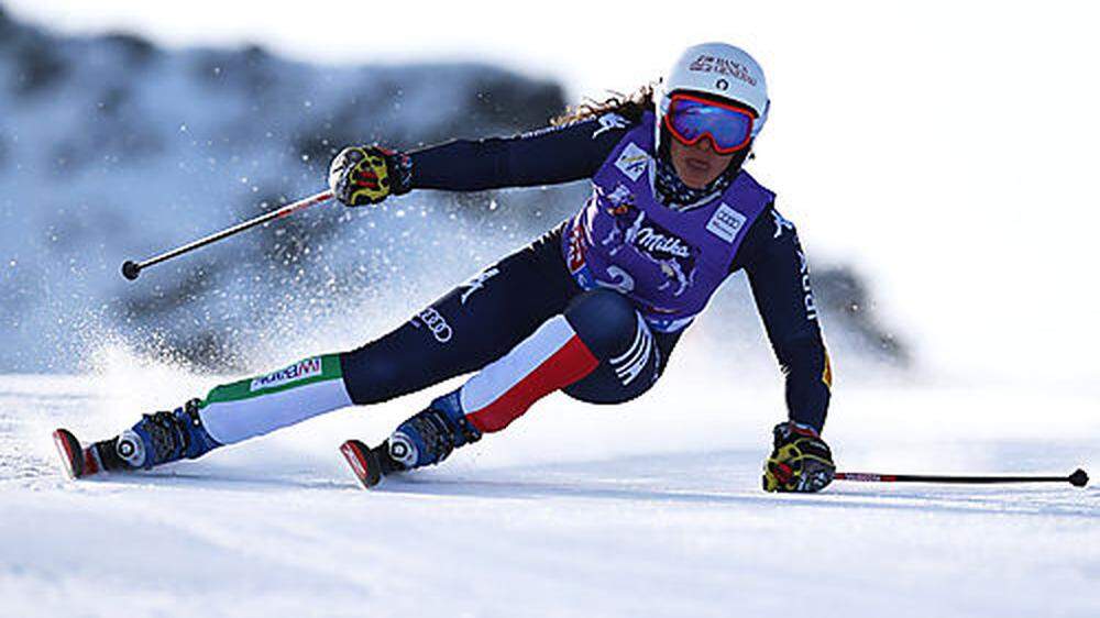 Federica Brignone feierte ihren ersten Sieg im Weltcup