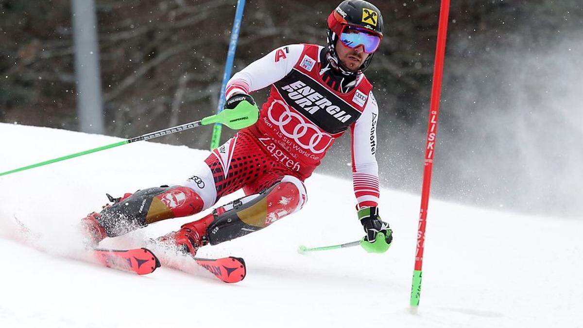 Marcel Hirscher siegt in Zagreb