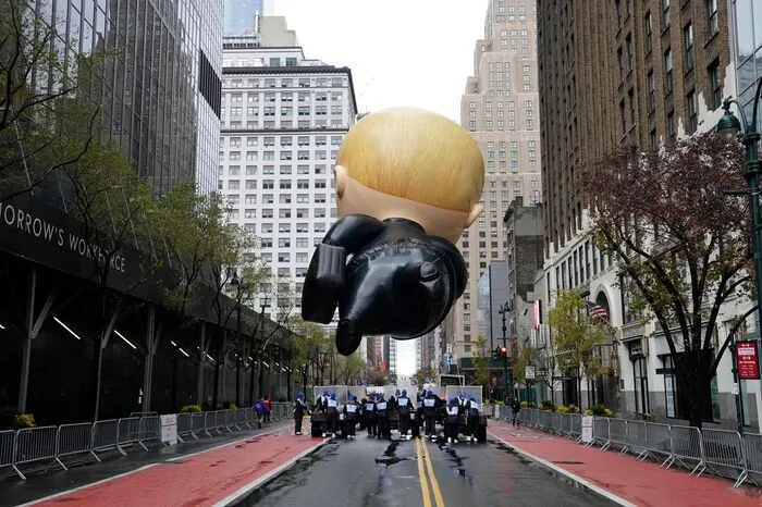 Es war die 94. Parade der Kaufhauskette Macy's, die das Spektakel als Werbeaktion ins Leben rief.