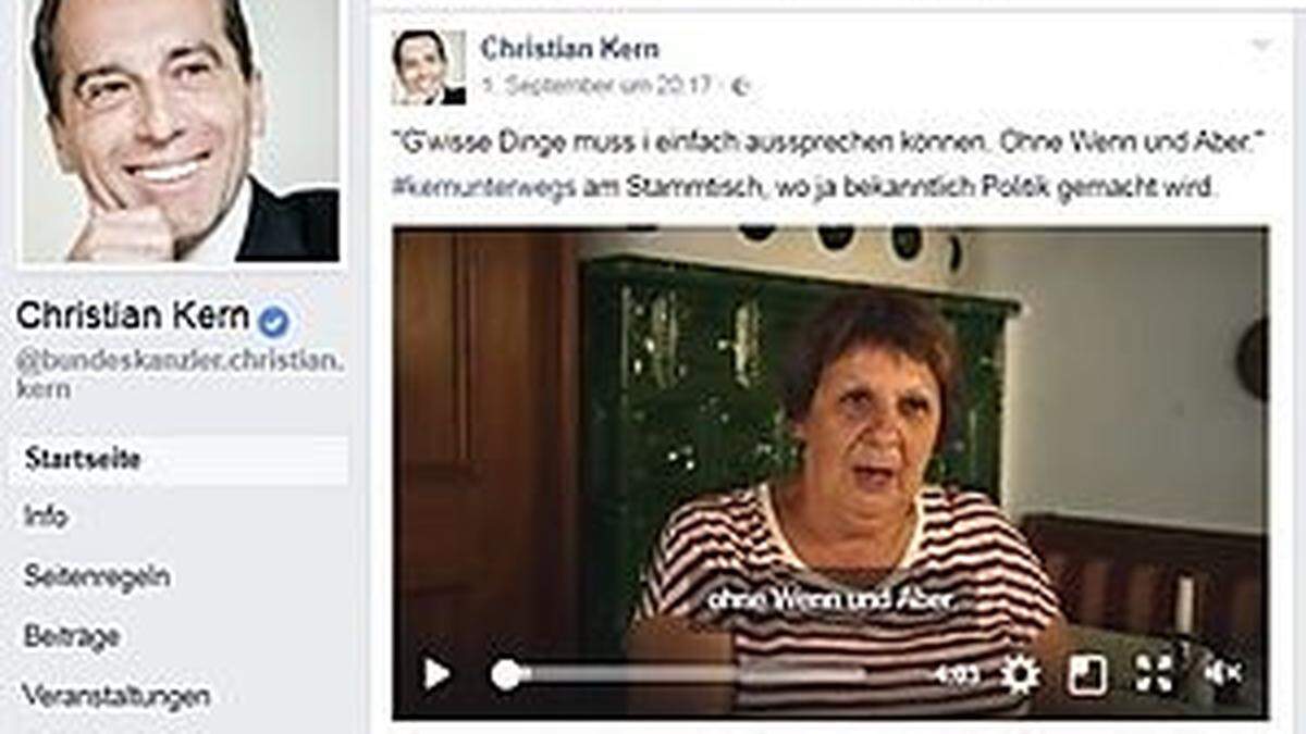 Nicht nur auf der Facebook-Seite des Kanzlers wird diskutiert	 