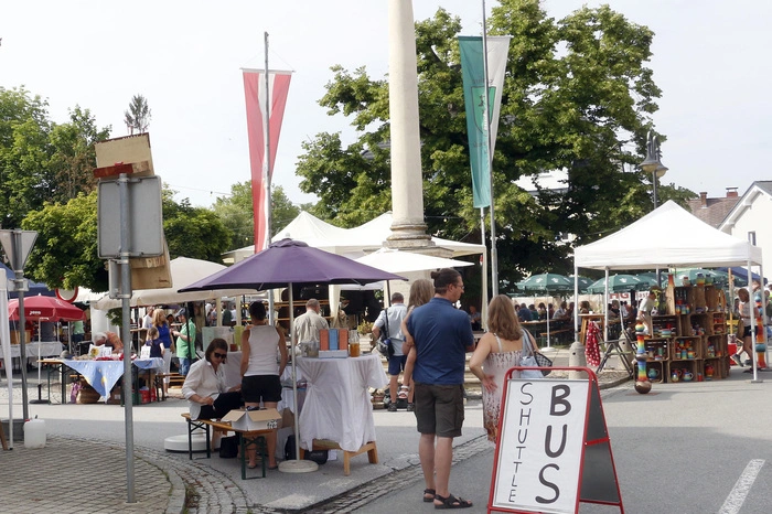 ...bei ihrer großen „Jubiläumsveranstaltung“ in Burgau.