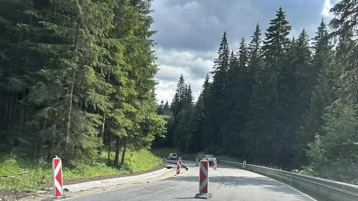 Der zwei Kilometer lange Straßenabschnitt zwischen Turnau und Mariazell wird umfassend saniert