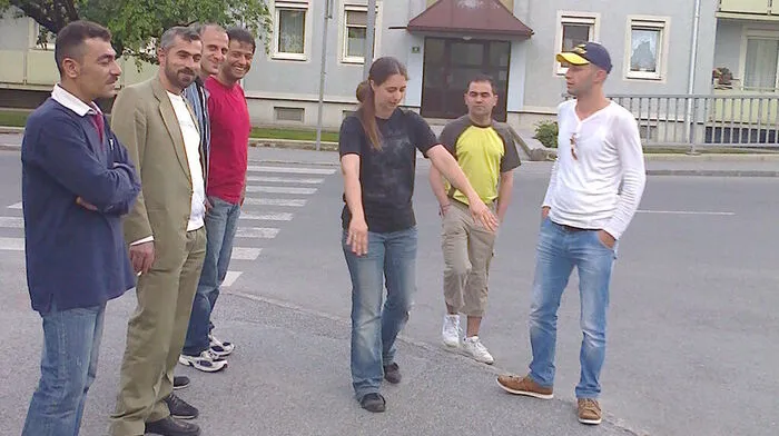 Verkehrstraining für Asylwerber