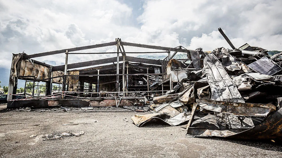 Der Schaden beläuft sich auf drei Millionen Euro