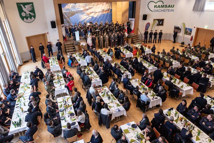 Der Saal im Veranstaltungszentrum Ramsau war gut gefüllt.