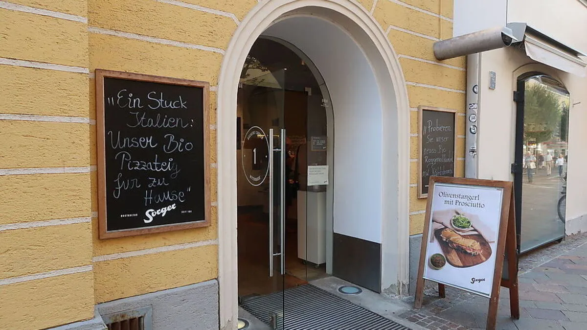 Bei der Sorger-Filiale in Bruck gibt es die Sackerl auch