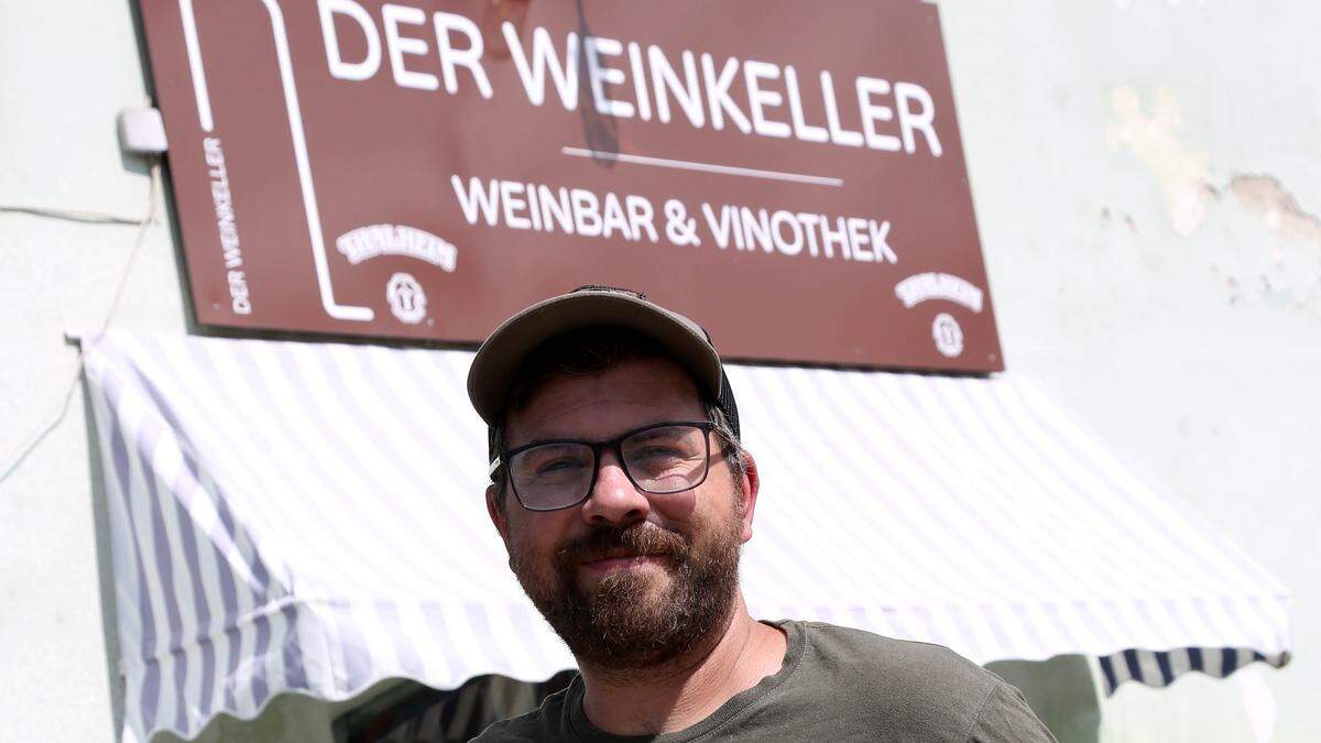 Von Pörtschach nach Krumpendorf: Walter Türk nahm mit seiner Vinothek einen Standortwechsel vor