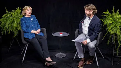 Hillary Clinton, Zach Galifianakis