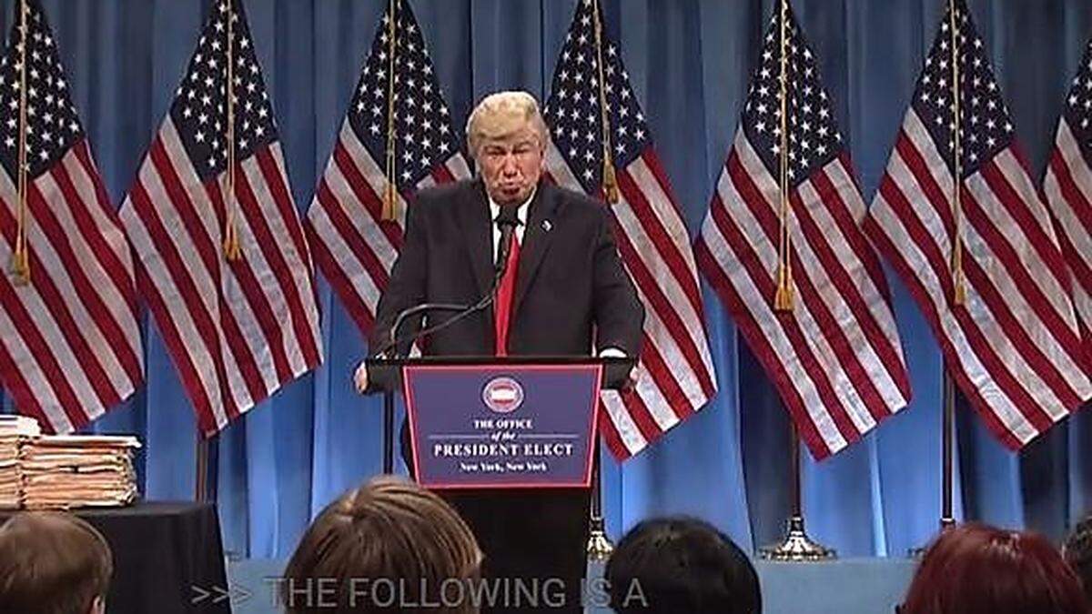 Alec Baldwin als Donald Trump