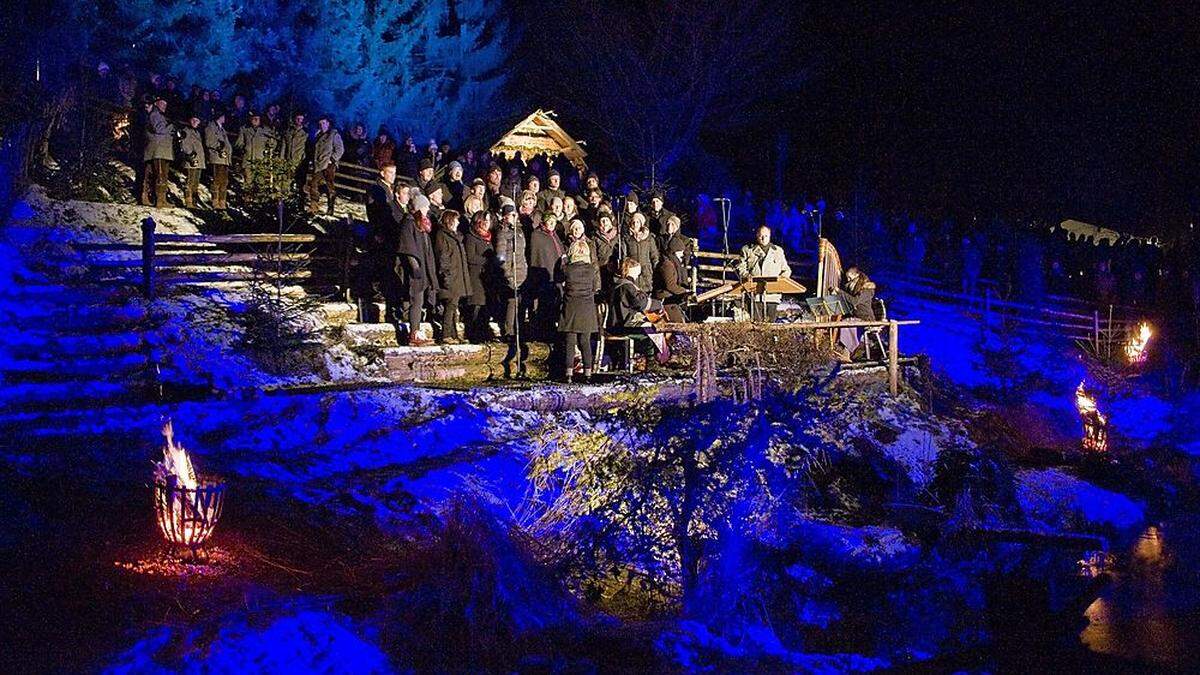 164 Akteure sind beim heurigen Adventsingen in Apfelberg dabei 