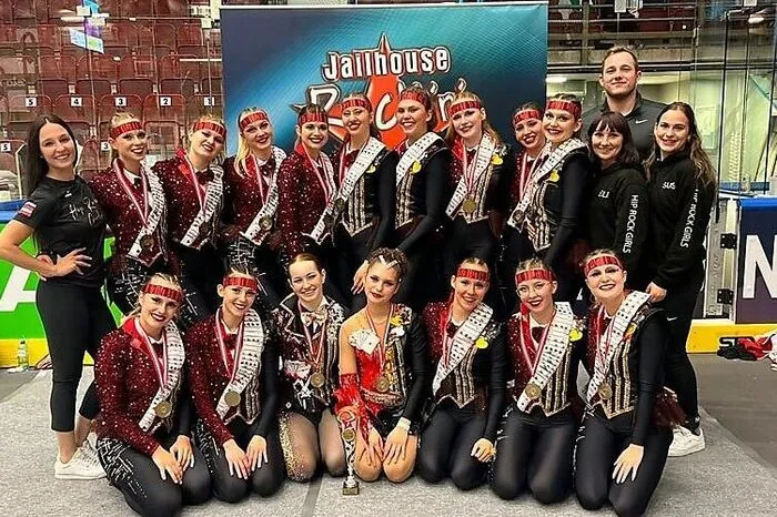 Die Ladies-Formation "Hip Rock Girls" holte sich Platz sieben.