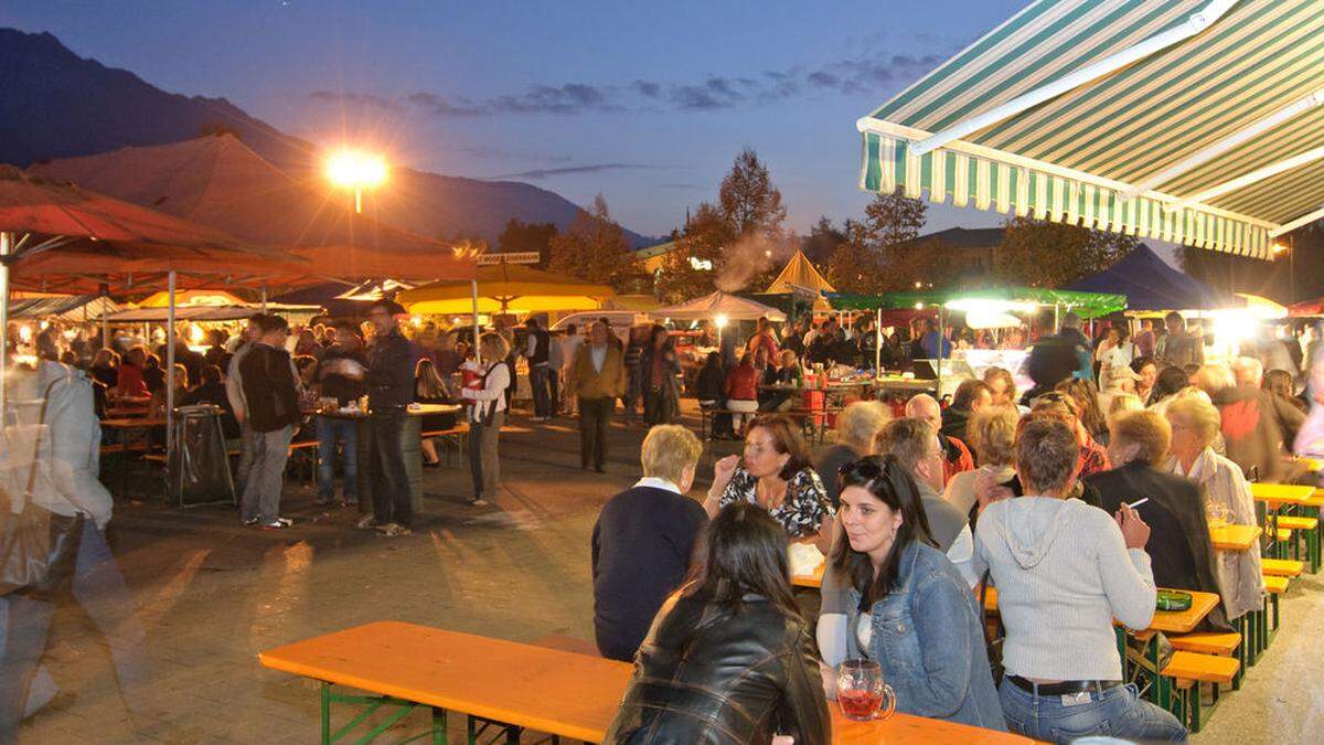 Immer donnerstags hat der Bauernmarkt geöffnet