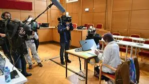 Zeugin Christa Scharf sagte am Vormittag aus