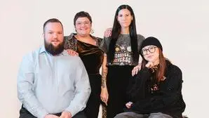 Stefan Pflanzl, Mercedes Striemitzer, Cornelia Geyer und Marija Paar vom neuen Verein „Different Life“ für Menschen mit Beeinträchtigung