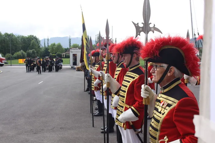 Feuerwehren des Abschnittes Glantal sowie die Trabantengarde waren mit dabei.