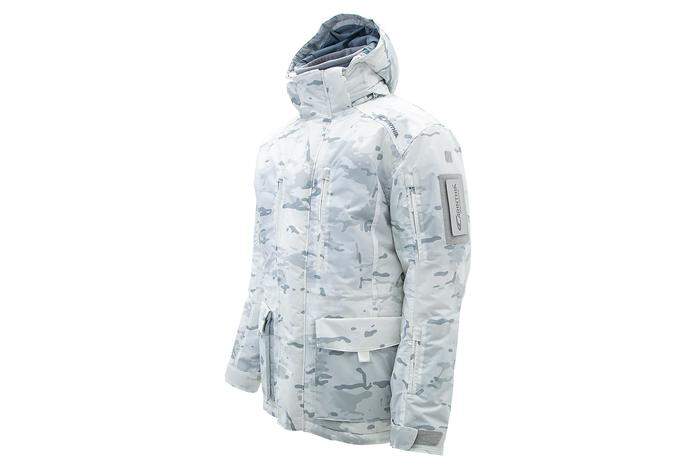 Die Isolationsjacke aus der "Carinthia"-Serie hält auch bei Temperaturen von minus 30 Grad noch warm 