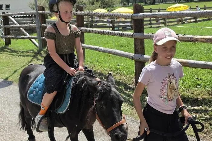 Besonders beliebt waren das Haflinger- und Ponyreiten sowie die Pferdekutschenfahrten.