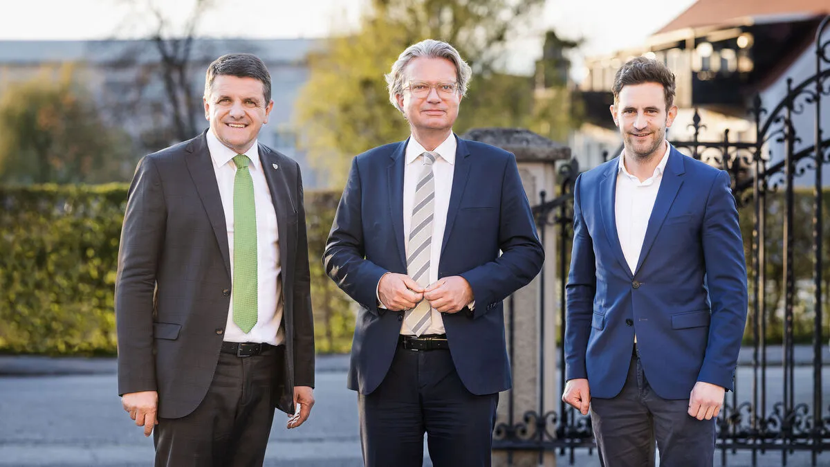 Franz Jost, Christopher Drexler und Lukas Schnitzer