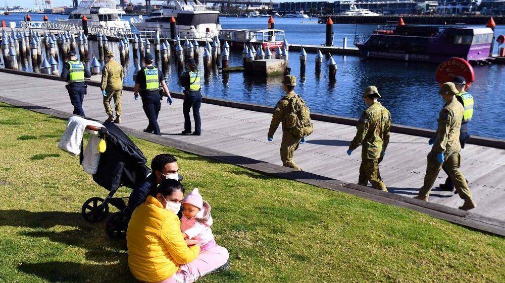 Mit strengen Einschränkungen reagiert Melbourne auf die zweite Coronawelle