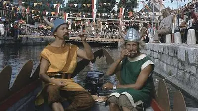 Otto Umlauft (rechts) mit Stadtrichter Sepp Doboczky