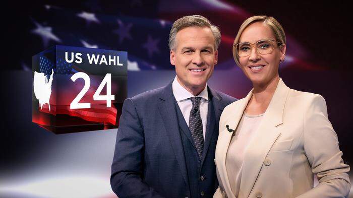 Tarek Leitner und Nadja Bernhard führen in ORF 2 durch die Wahlnacht