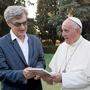 Wim Wenders mit Papst Franziskus
