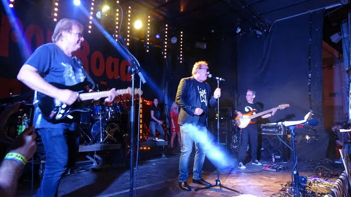 Die efrolgreiche Band Opus stand Samstag Nacht als Hauptact bei "Iron Road for Children" auf der Bühne am Leobener Hauptplatz.