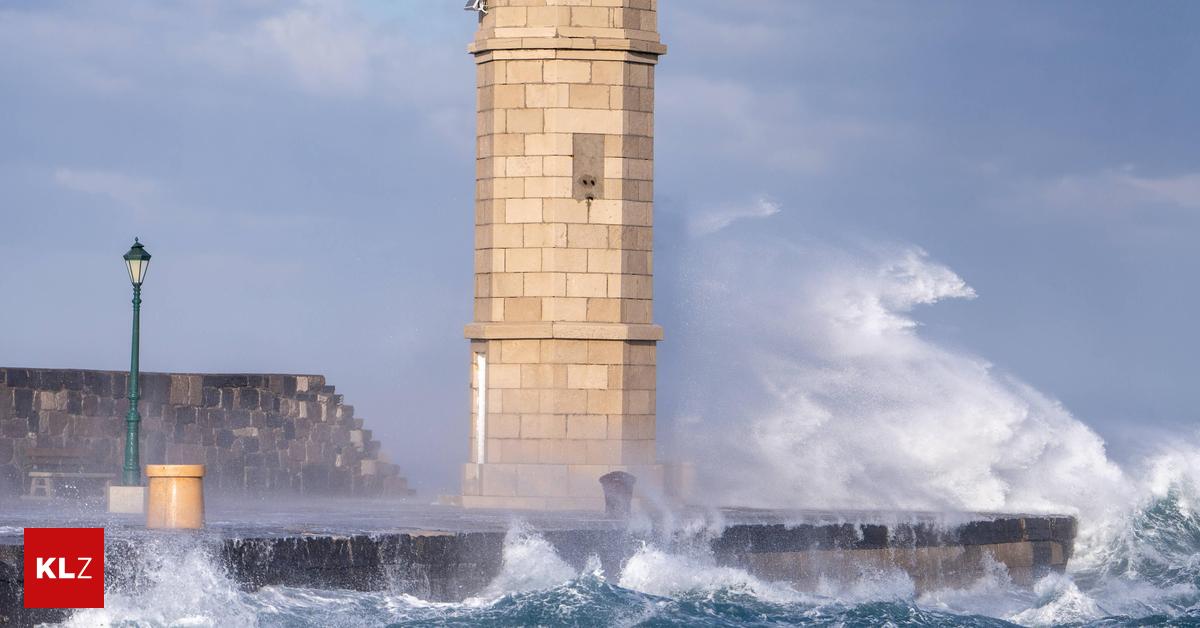Zweithöchste Wetterwarnung für Adriaküste ausgesprochen