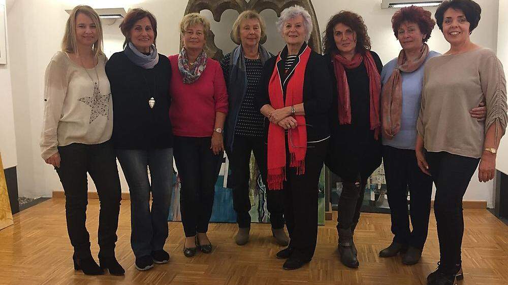 Diese acht Frauen aus dem Bezirk Murtal laden ab 27. November zu einer gemeinsamen Ausstellung	
