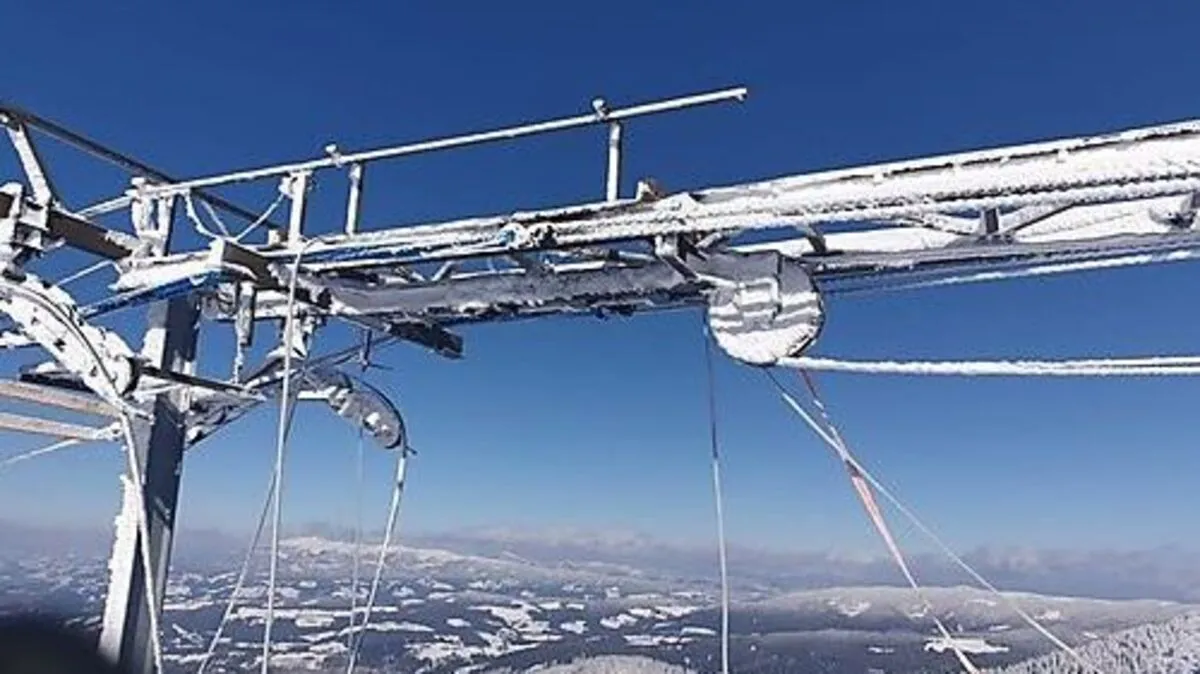 Der Hipfllift auf der Koralpe steht still, Schuld ist ein kaputtes Lager 