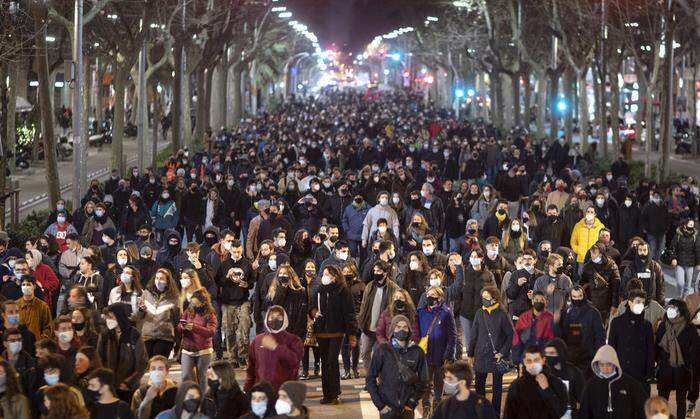 In Barcelona gingen zuletzt Tausende auf die Straßen 