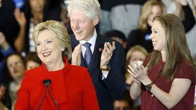 Hillary Clinton, Chelsea Clinton, Bill Clinton