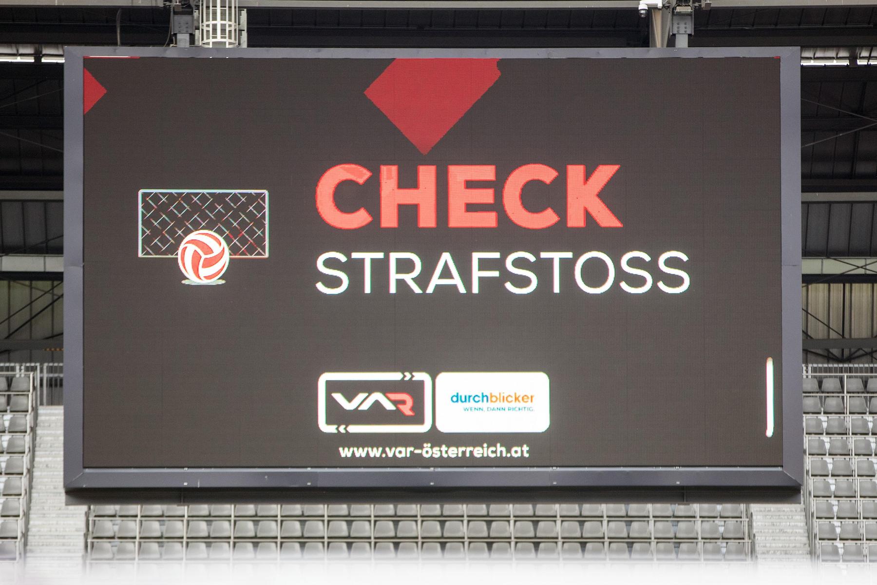 Österreichs Fußball-Klubs sind klar für die Beibehaltung des VAR