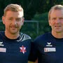 Alois Hödl (rechts), hier mit dem ehemaligen Trainer David Preiß