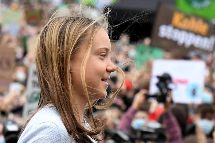 Greta Thunberg, heute 18 Jahre alt, gab der Bewegung ein Gesicht. In Berlin trat sie wieder an das Rednerpult.