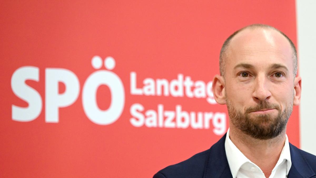 Der Salzburger Landesparteivorsitzende und Klubobmann der SPÖ, David Egger-Kranzinger