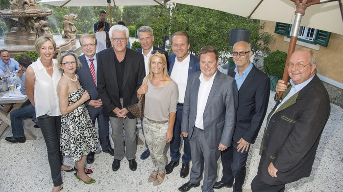 FGO-Stv. Patricia Reisinger, Gemeinderätin Univ.-Prof. Dr. Daisy Kopera, FGO-Stv. Mag. Erwin Dorfer, FGO Ing. Gerald Gollenz,  Präsident-Notariatskammer Dr. Dieter Kinzer, Karin Herz, WKO-Vizepräsident Andreas Herz, Direktor-Wirtschaftsbund Mag. Kurt Egger, Ing. Klaus Edelsbrunner, Präs. Verein-Grazer Automobilhändler Walter Kleinsasser