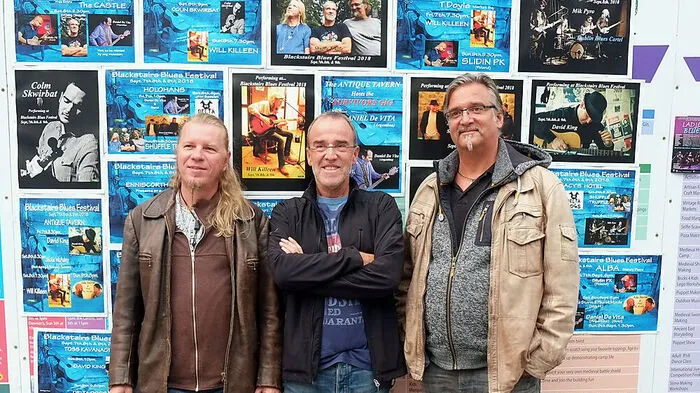 Im Spital und auf der Bühne daheim: Jörg Horina (Mitte), Helfried Grygar, Michael Scarpatetti (re.) 