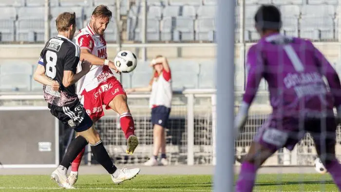 Für den GAK rund um Daniel Maderner war meist bei WAC-Tormann Lukas Gütlbauer Endstation