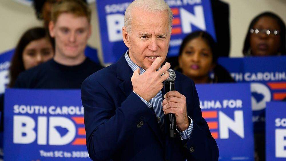Joe Biden muss in South Carolina gewinnen